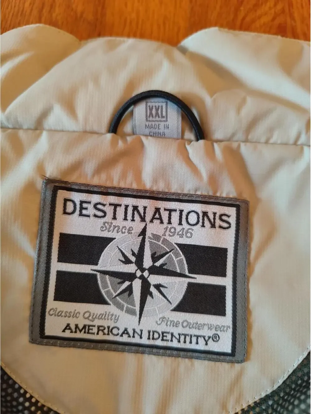 Destinations American Identity Men's Windbreaker Jacket W/ WM Logo Sz XXL - Picture 8 of 10